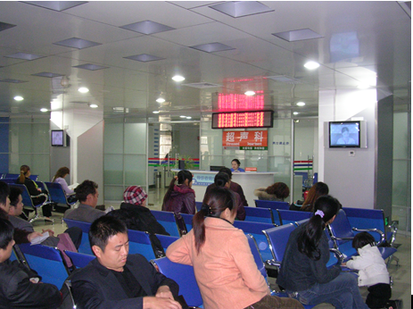 3133拉斯维加斯分诊排队叫号系统-候诊区