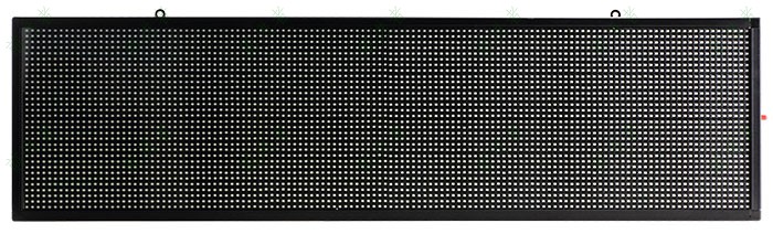 Ф5双行八字-正面-未上电 3133拉斯维加斯LED窗口显示屏-Ф3.75双行八字-正面-未上电