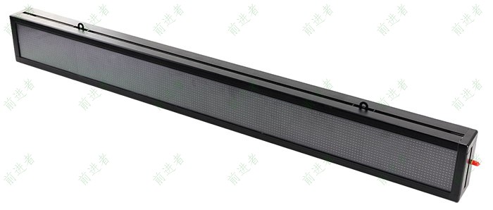 Ф3.75单行十二字-侧面-未上电 3133拉斯维加斯无线LED显示屏-Ф3.75单行十二字-侧面-未上电