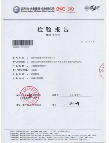 3133拉斯维加斯荣誉资质-排队机质检报告